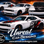 Custom Dodge Challenger Decals & Stripe Kits | UnrealCarDesigns